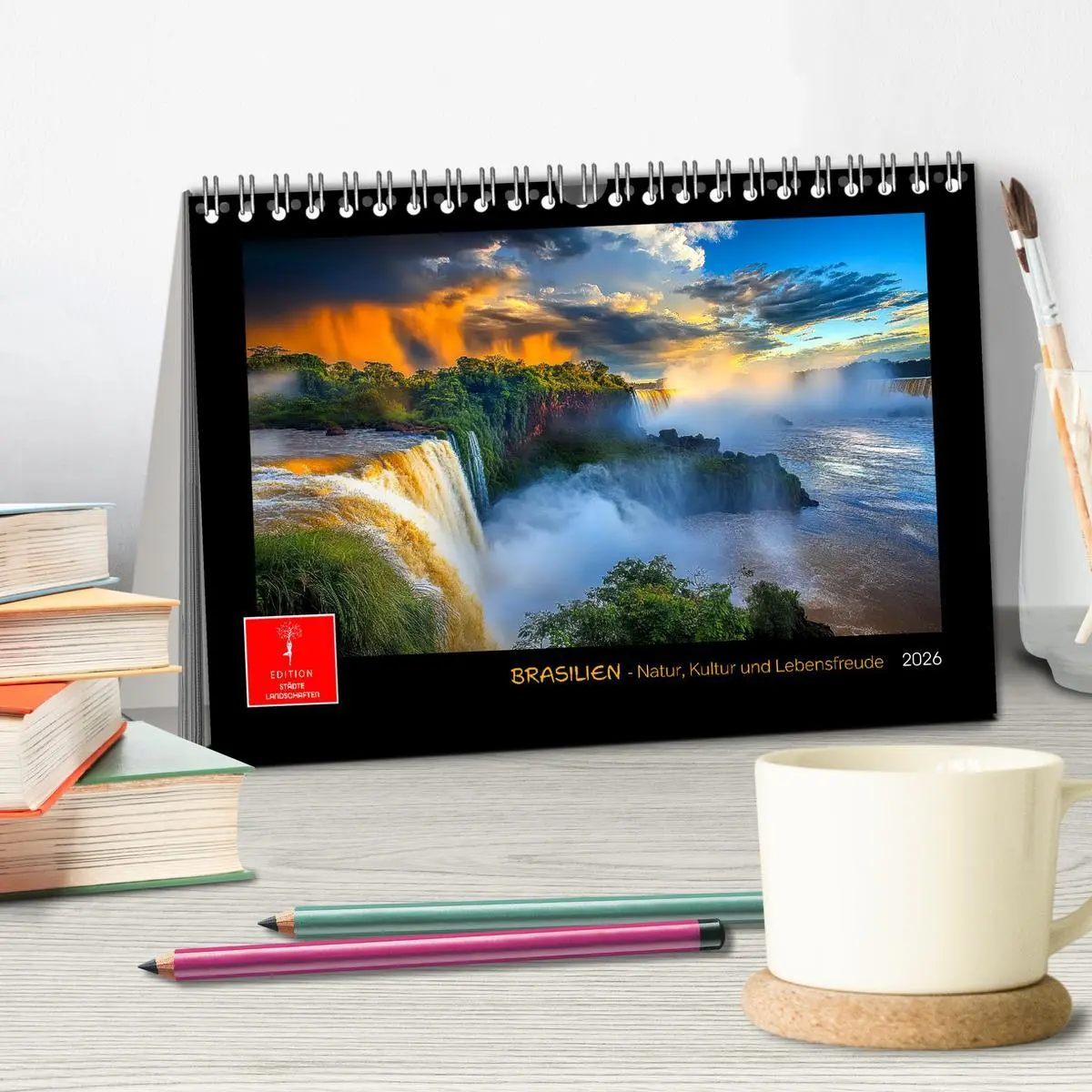 Bild: 9783457248775 | Brasilien - Natur, Kultur und Lebensfreude (Tischkalender 2026 DIN...
