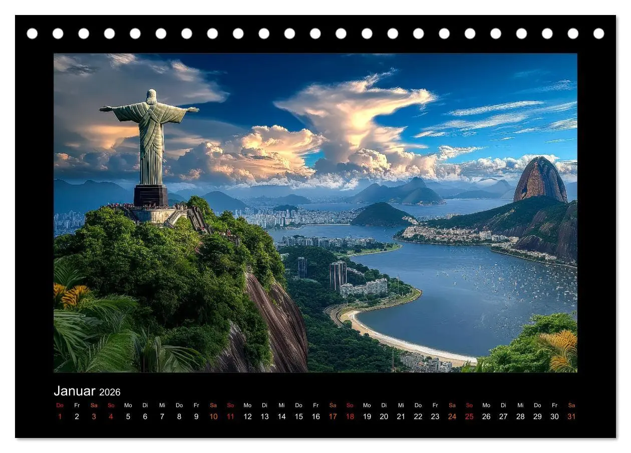Bild: 9783457248775 | Brasilien - Natur, Kultur und Lebensfreude (Tischkalender 2026 DIN...