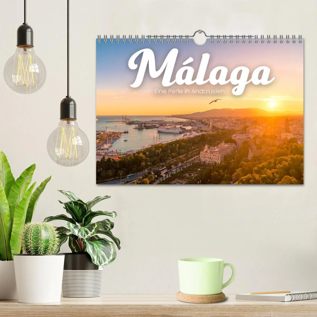 Bild: 9783457558775 | Málaga - Eine Perle in Andalusien. (Wandkalender 2026 DIN A4 quer),...