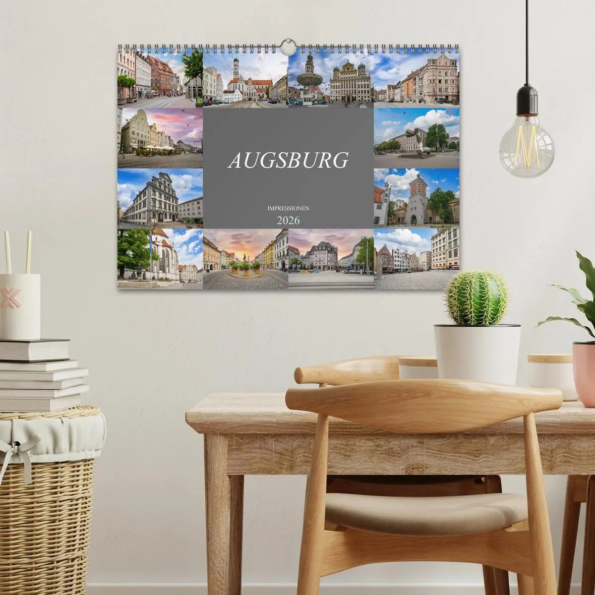 Bild: 9783457628775 | Augsburg Impressionen (Wandkalender 2026 DIN A3 quer), CALVENDO...
