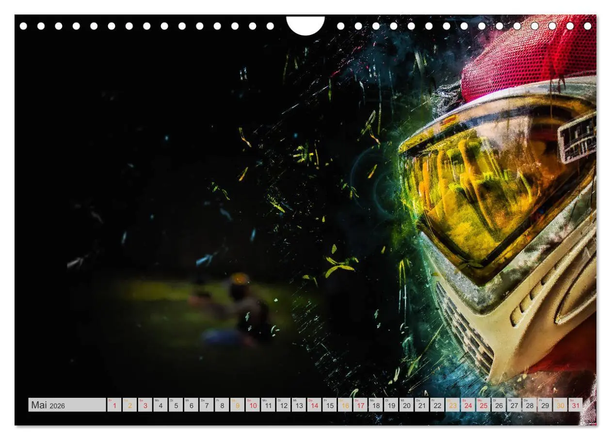 Bild: 9783457868775 | Paintball - extrem cool (Wandkalender 2026 DIN A4 quer), CALVENDO...