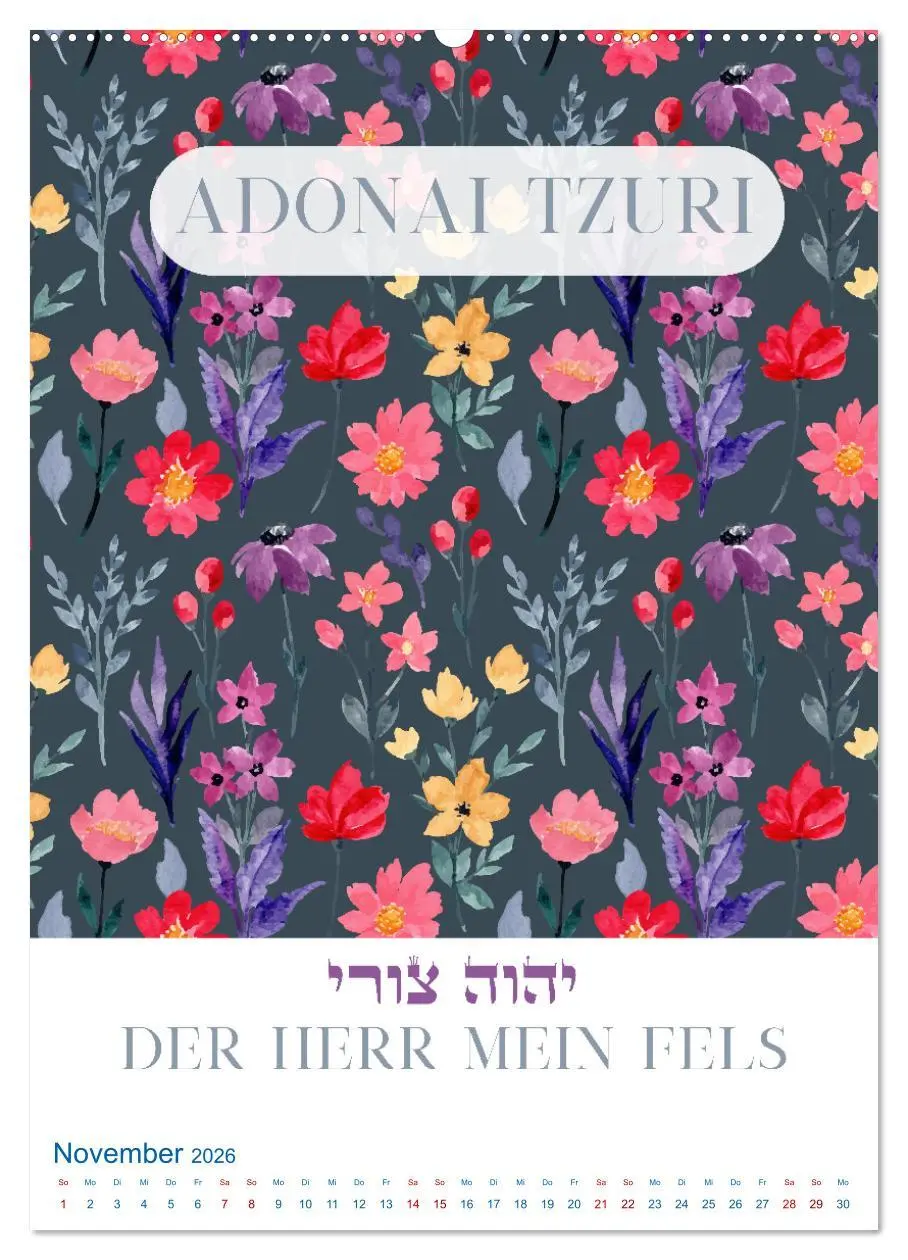 Bild: 9783516268775 | Hebräische Namen Gottes aus der Torah (hochwertiger Premium...