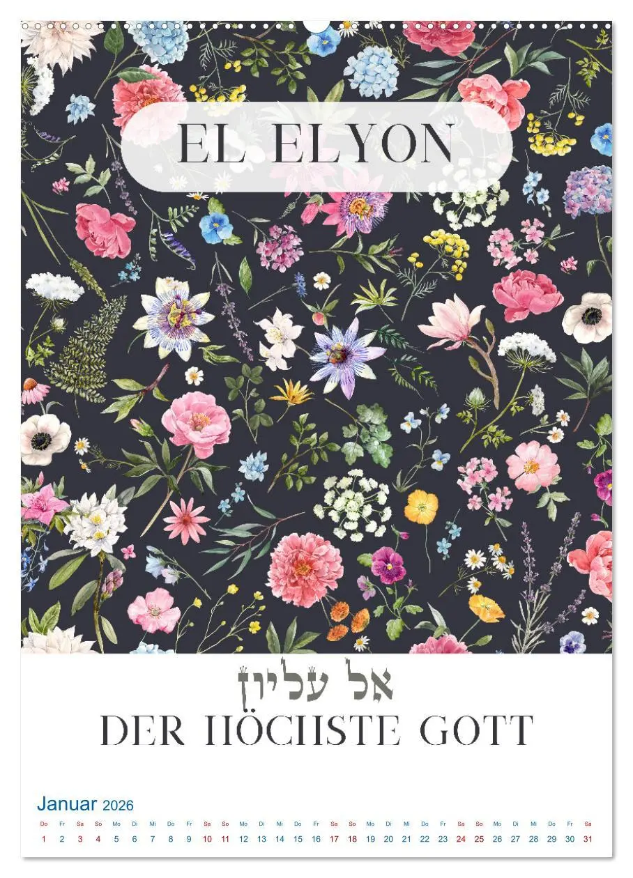 Bild: 9783516268775 | Hebräische Namen Gottes aus der Torah (hochwertiger Premium...