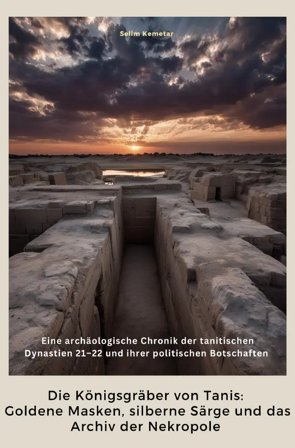 Cover: 9783565228775 | Die Königsgräber von Tanis: Goldene Masken, silberne Särge und das...