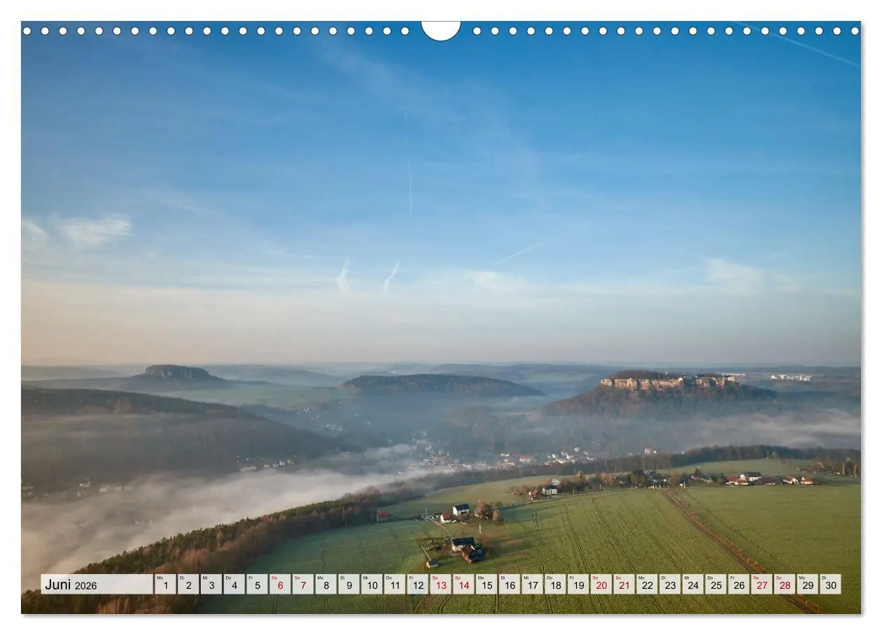 Bild: 9783457548875 | Sächsische Schweiz Momente 2026 (Wandkalender 2026 DIN A3 quer),...