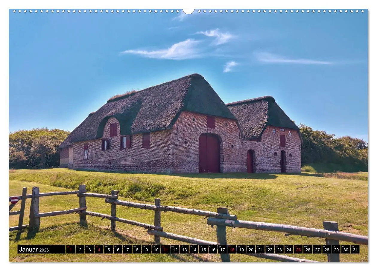 Bild: 9783457788875 | Urlaub auf Römö (Wandkalender 2026 DIN A2 quer), CALVENDO...