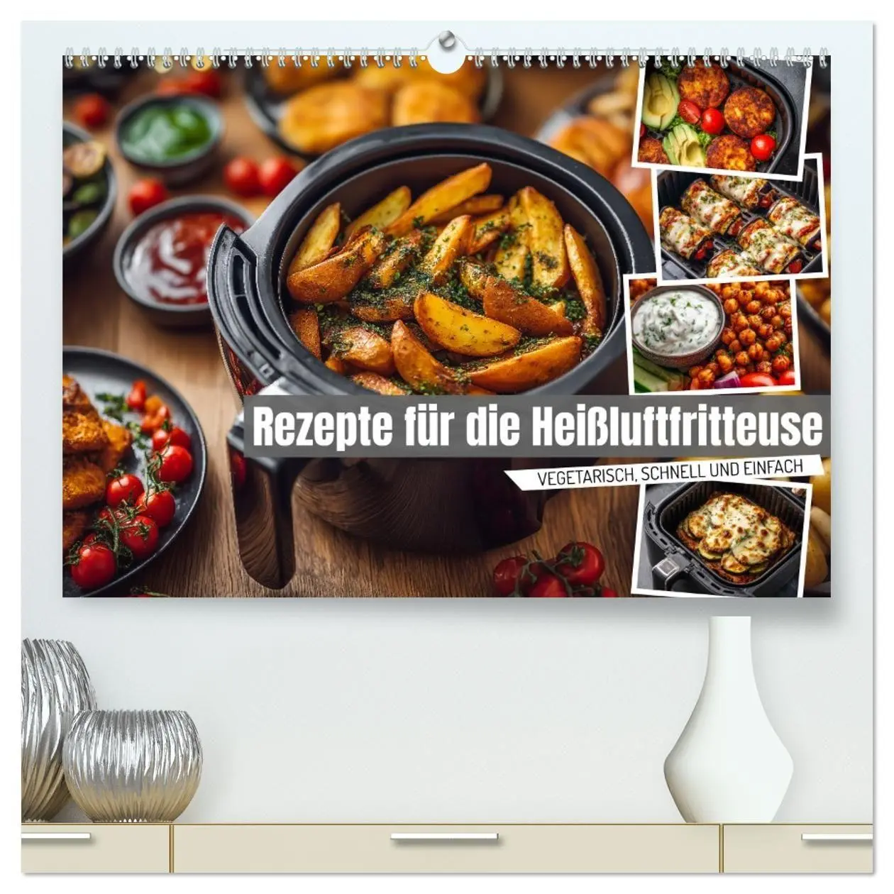 Cover: 9783516708875 | Rezepte für die Heißluftfritteuse - vegetarisch, schnell und...