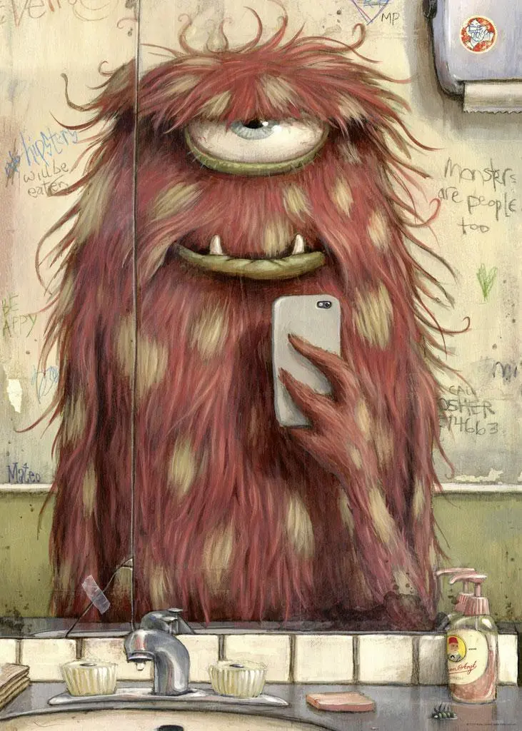 Bild: 4001689298975 | Selfie | 1000 Teile | Mateo Dineen | Spiel | Art Lab Puzzlereihe Heye