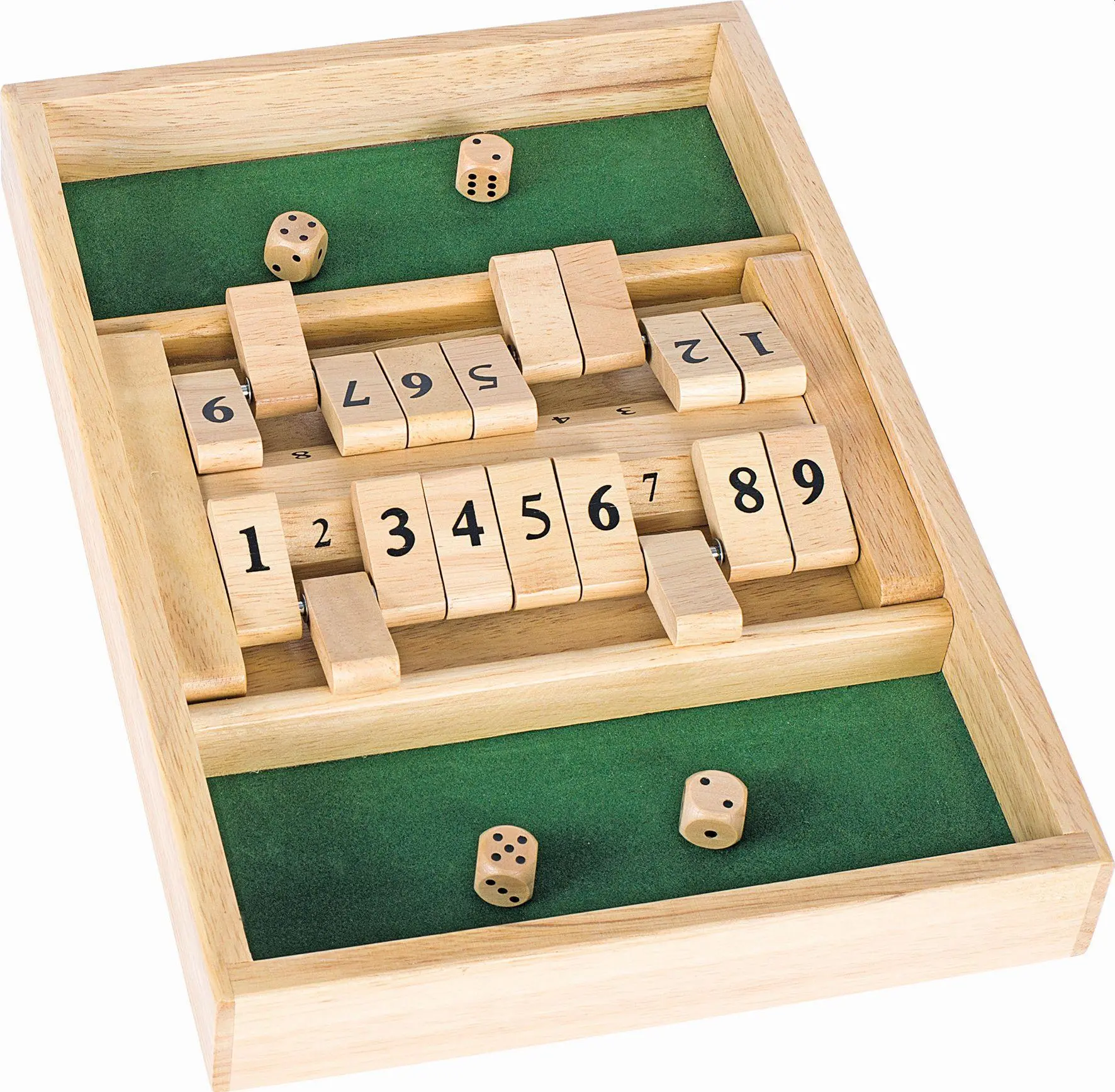Cover: 4013594568975 | Doppelspiel Shut the box | Spiel | Deutsch | 2024 | EAN 4013594568975