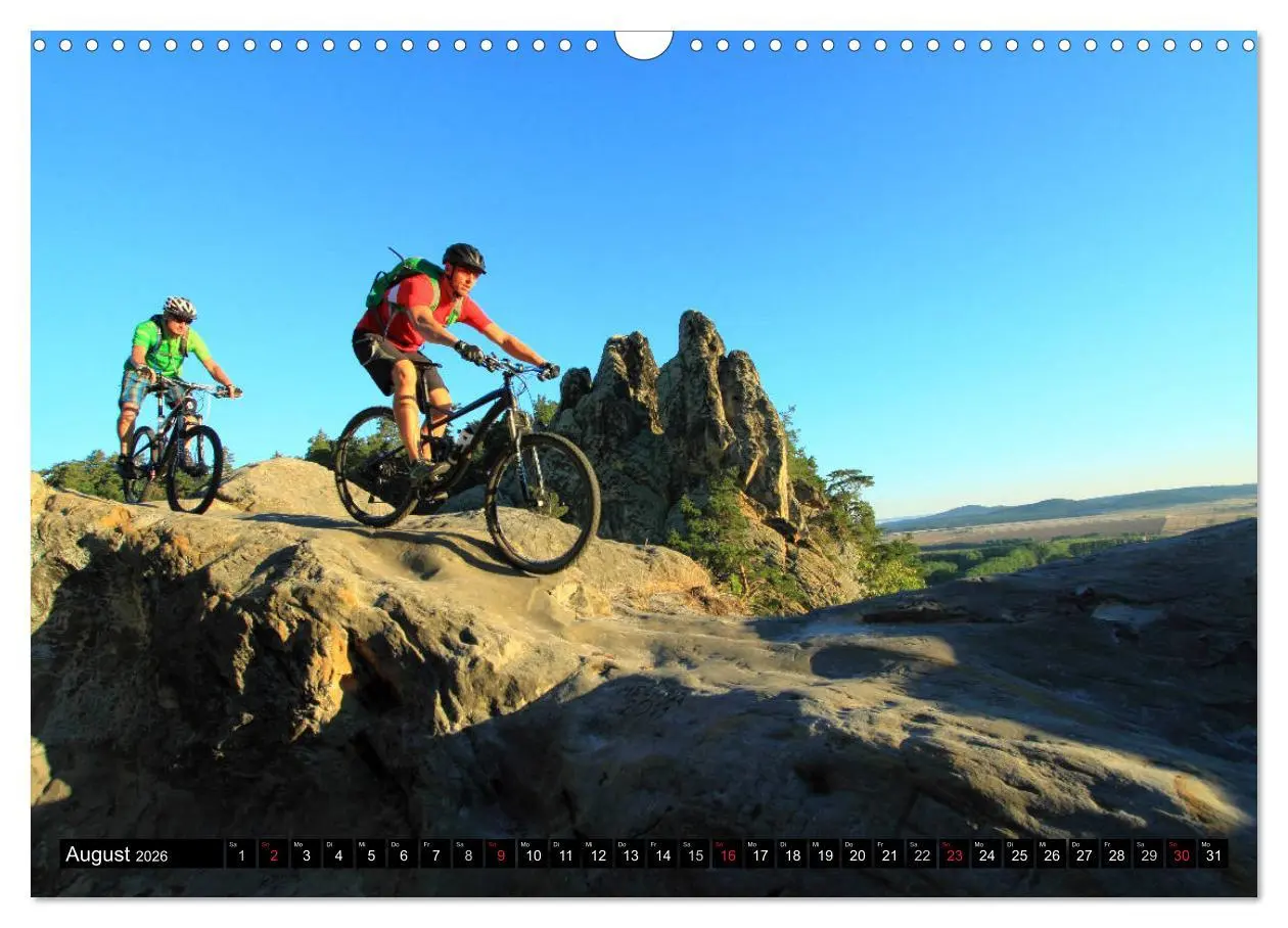 Bild: 9783457848975 | Mountainbike Traumpfade (Wandkalender 2026 DIN A3 quer), CALVENDO...