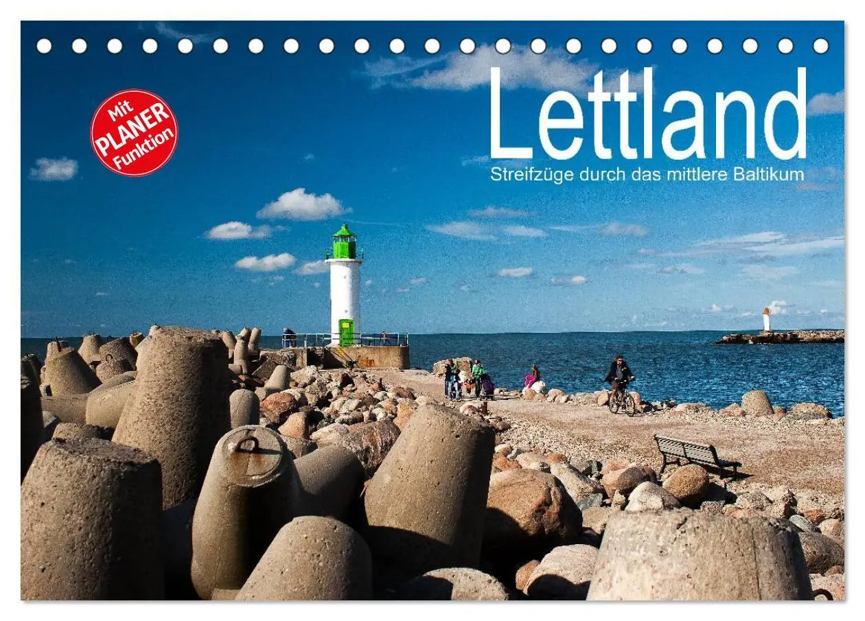 Cover: 9783516008975 | Lettland - Streifzüge durch das mittlere Baltikum (Tischkalender...