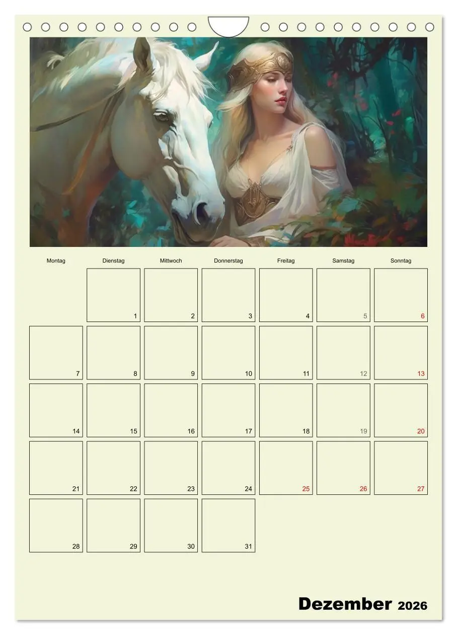 Bild: 9783516318975 | Im Zauberwald. Mystische Fabelwesen (Wandkalender 2026 DIN A4...