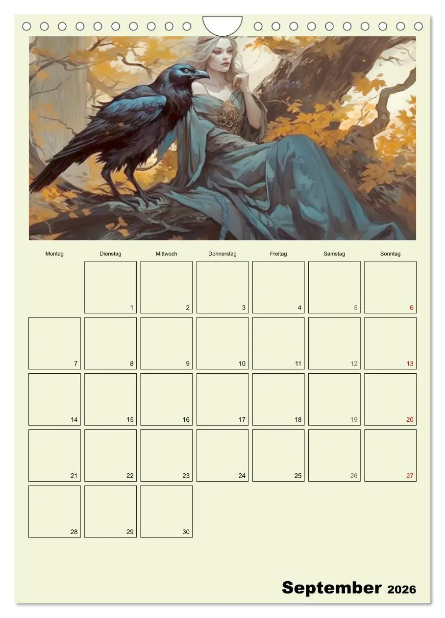 Bild: 9783516318975 | Im Zauberwald. Mystische Fabelwesen (Wandkalender 2026 DIN A4...