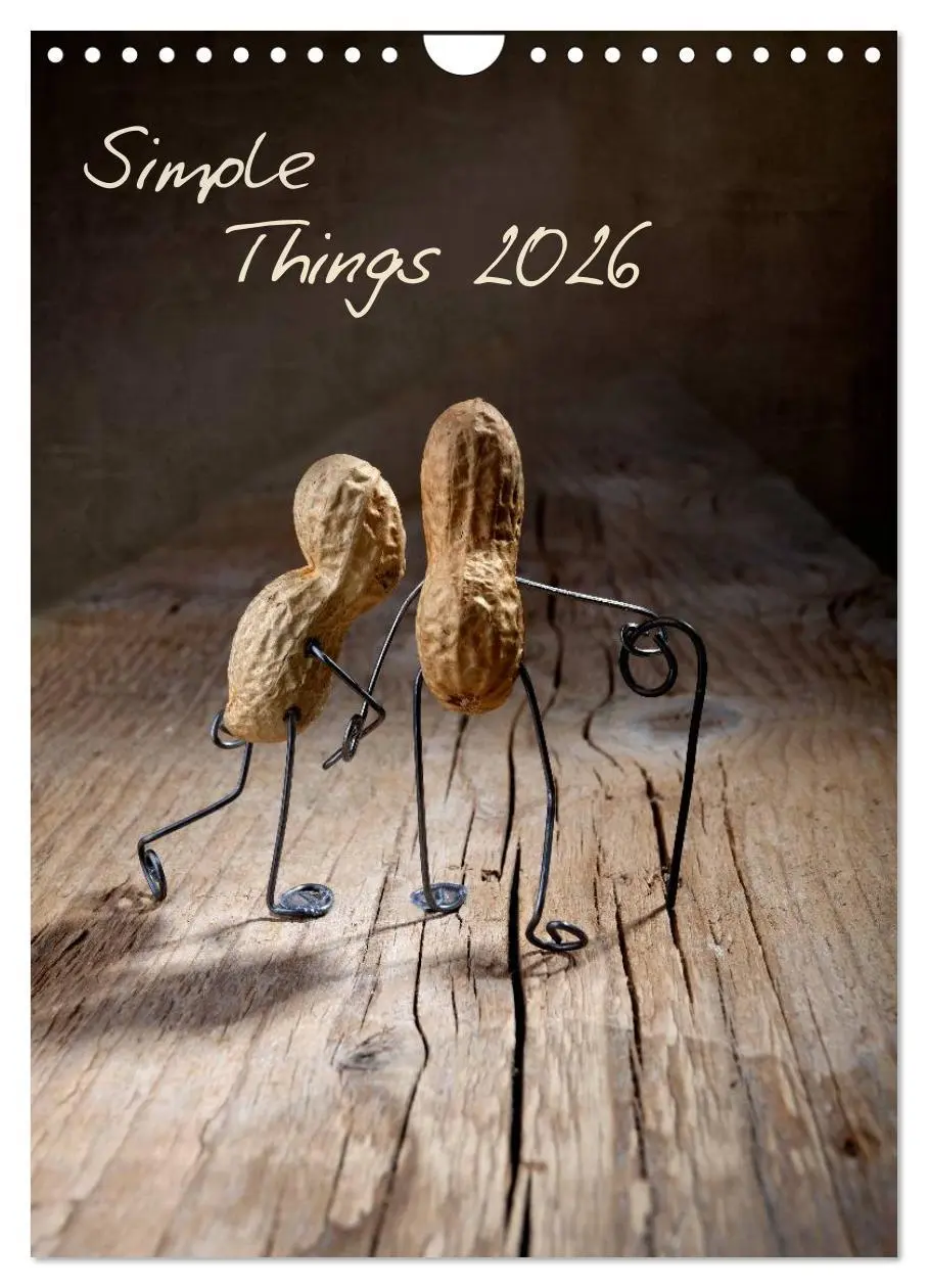 Cover: 9783516488975 | Simple Things 2026 (Wandkalender 2026 DIN A4 hoch), CALVENDO...