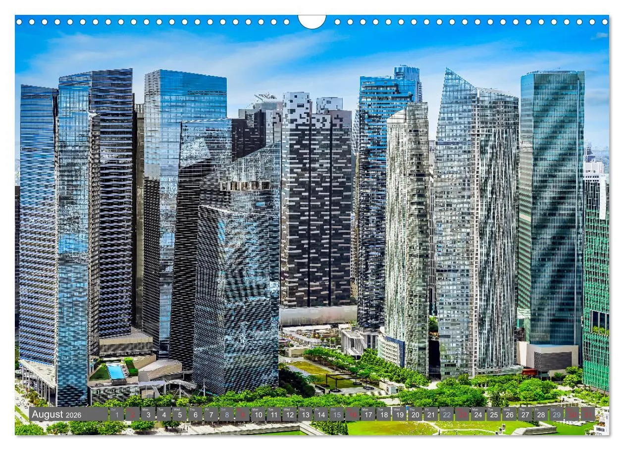 Bild: 9783516558975 | Singapore - Discover Central Area (Wall Calendar 2026 DIN A3...
