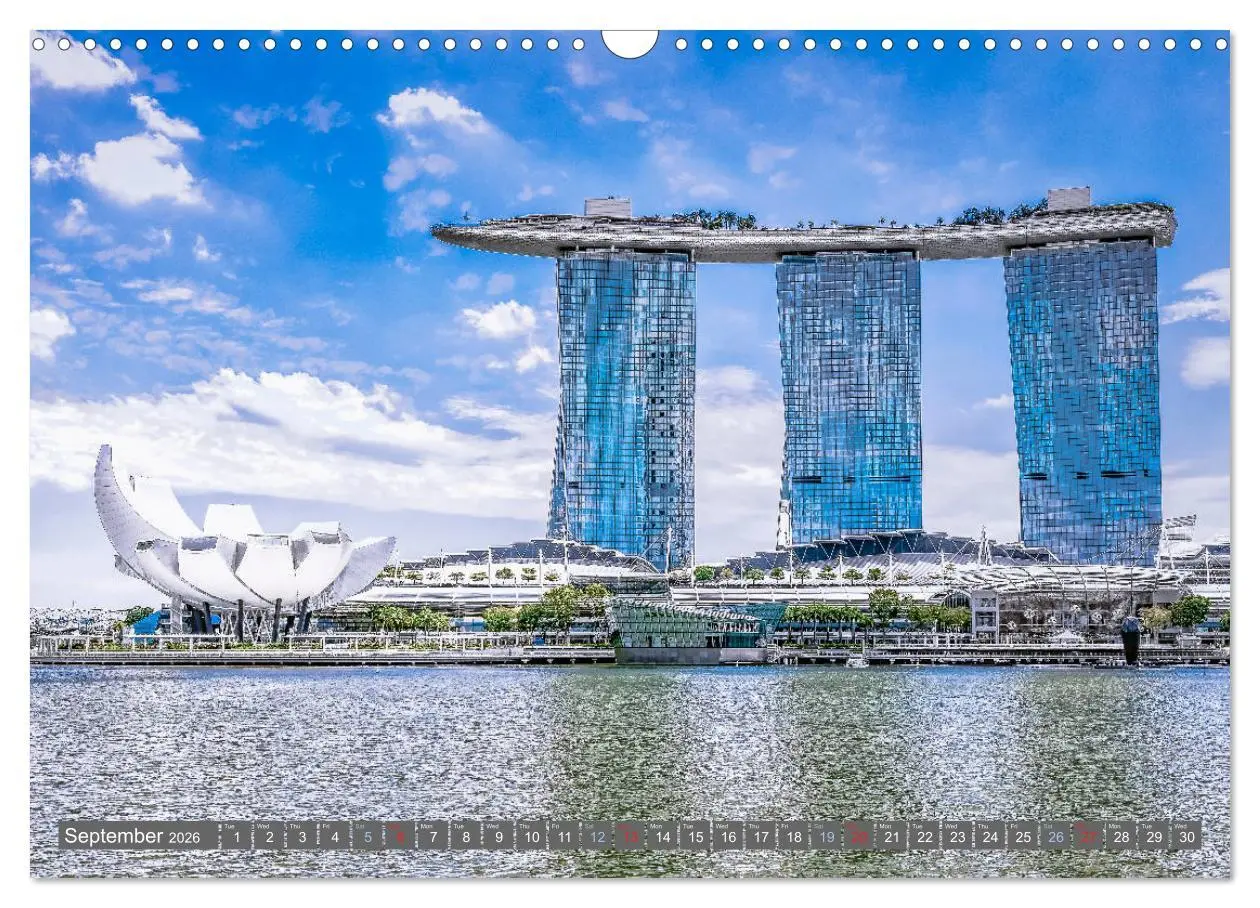 Bild: 9783516558975 | Singapore - Discover Central Area (Wall Calendar 2026 DIN A3...
