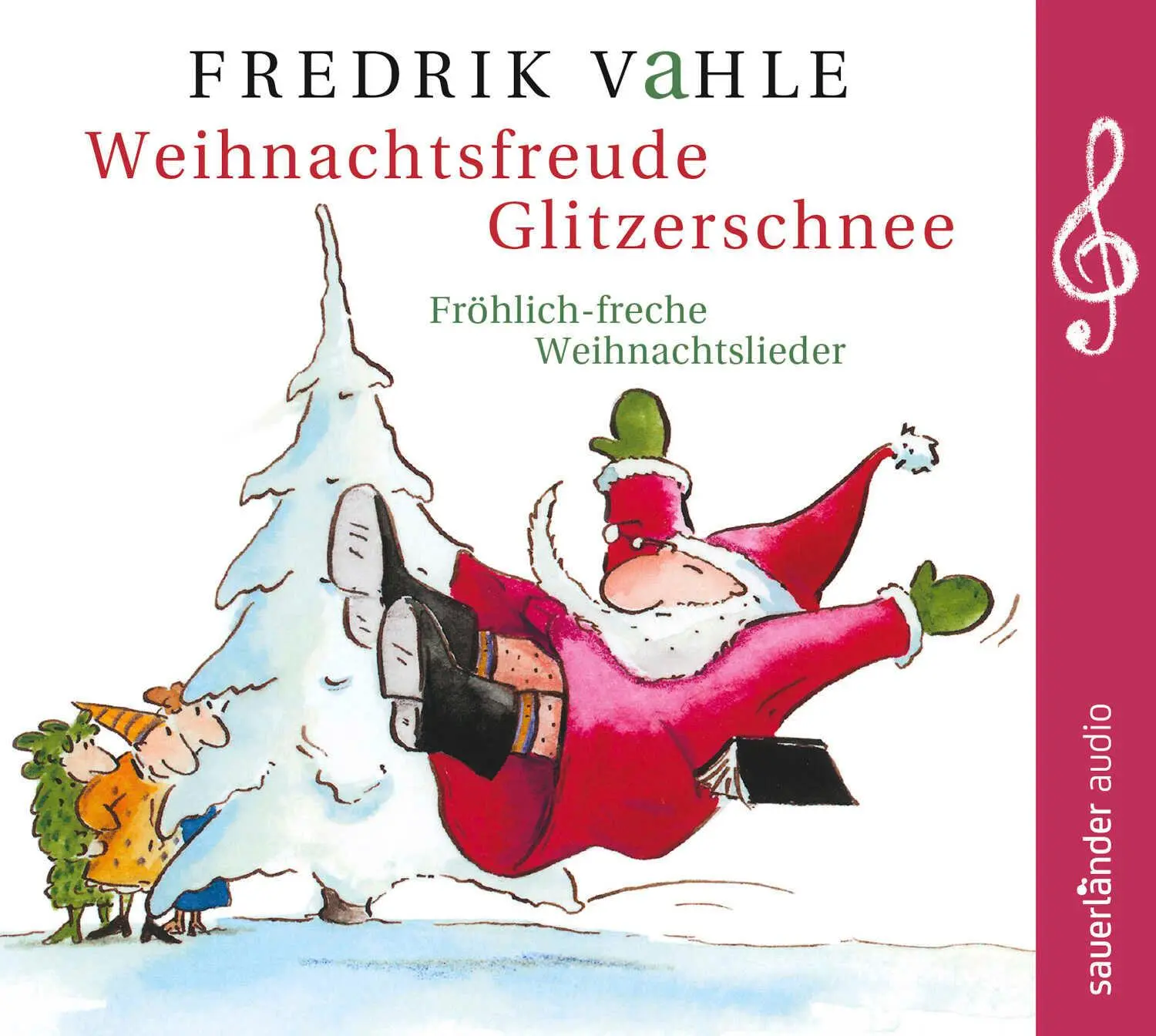 Cover: 9783839848975 | Weihnachtsfreude Glitzerschnee | Fröhlich-freche Weihnachtslieder | CD