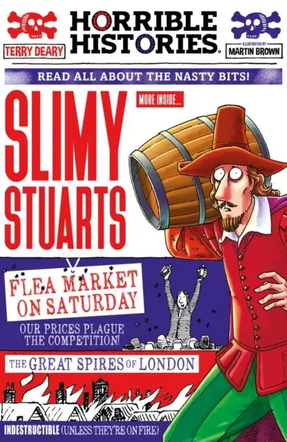 Cover: 9780702319075 | Slimy Stuarts (newspaper edition) | Terry Deary | Taschenbuch | 2022