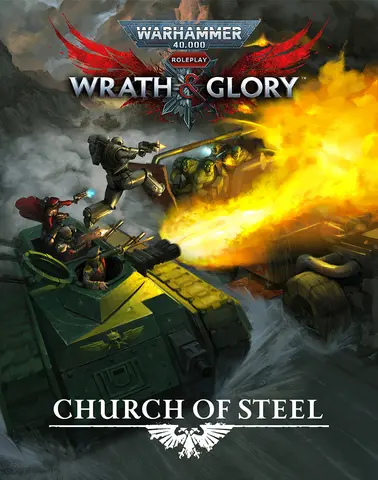 Cover: 9781913569075 | Wrath &amp; Glory: Church of Steel | englisch | Cubicle 7