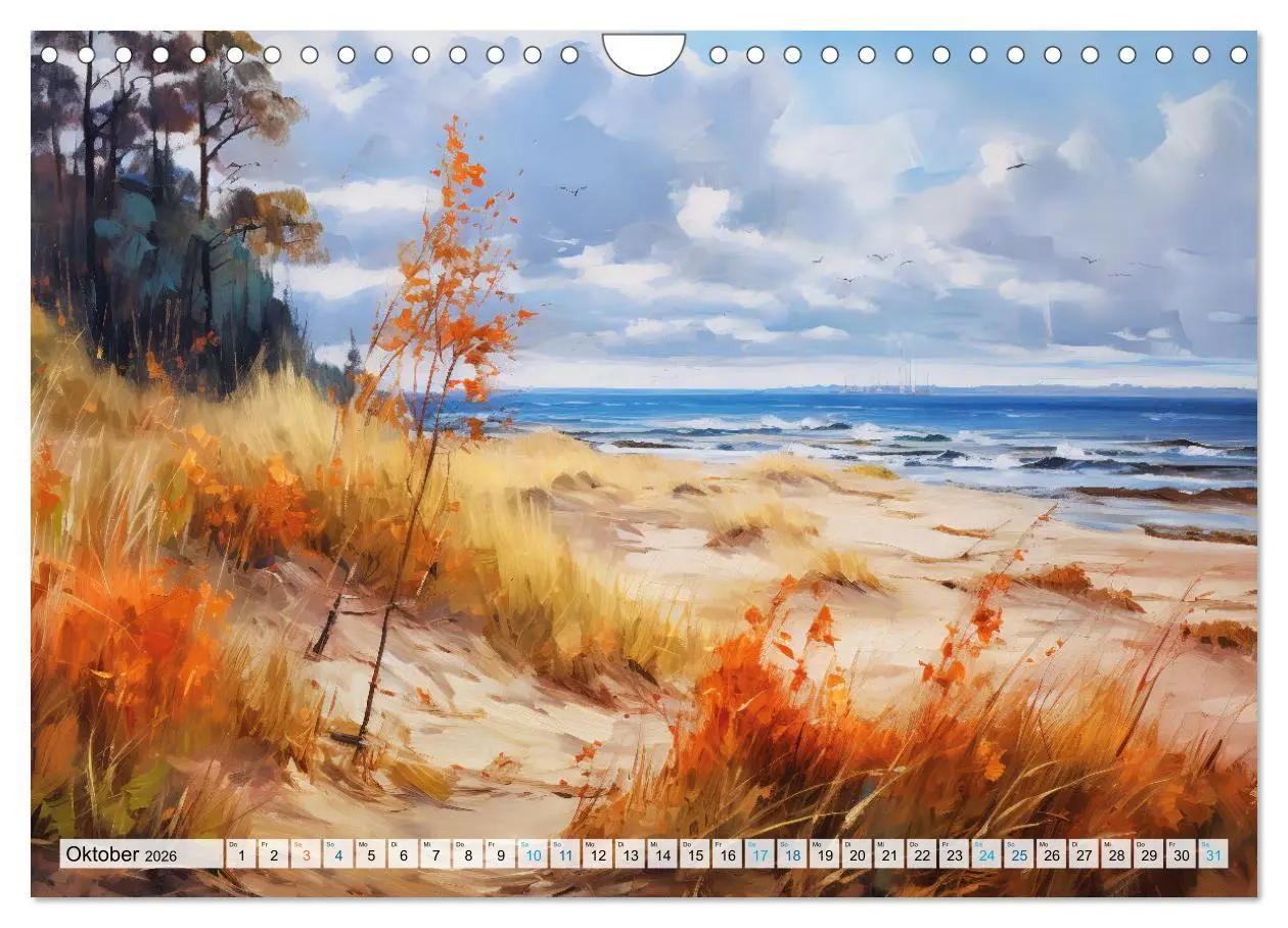 Bild: 9783457359075 | Ostsee-Geflüster - Entspannung am Meer (Wandkalender 2026 DIN A4...