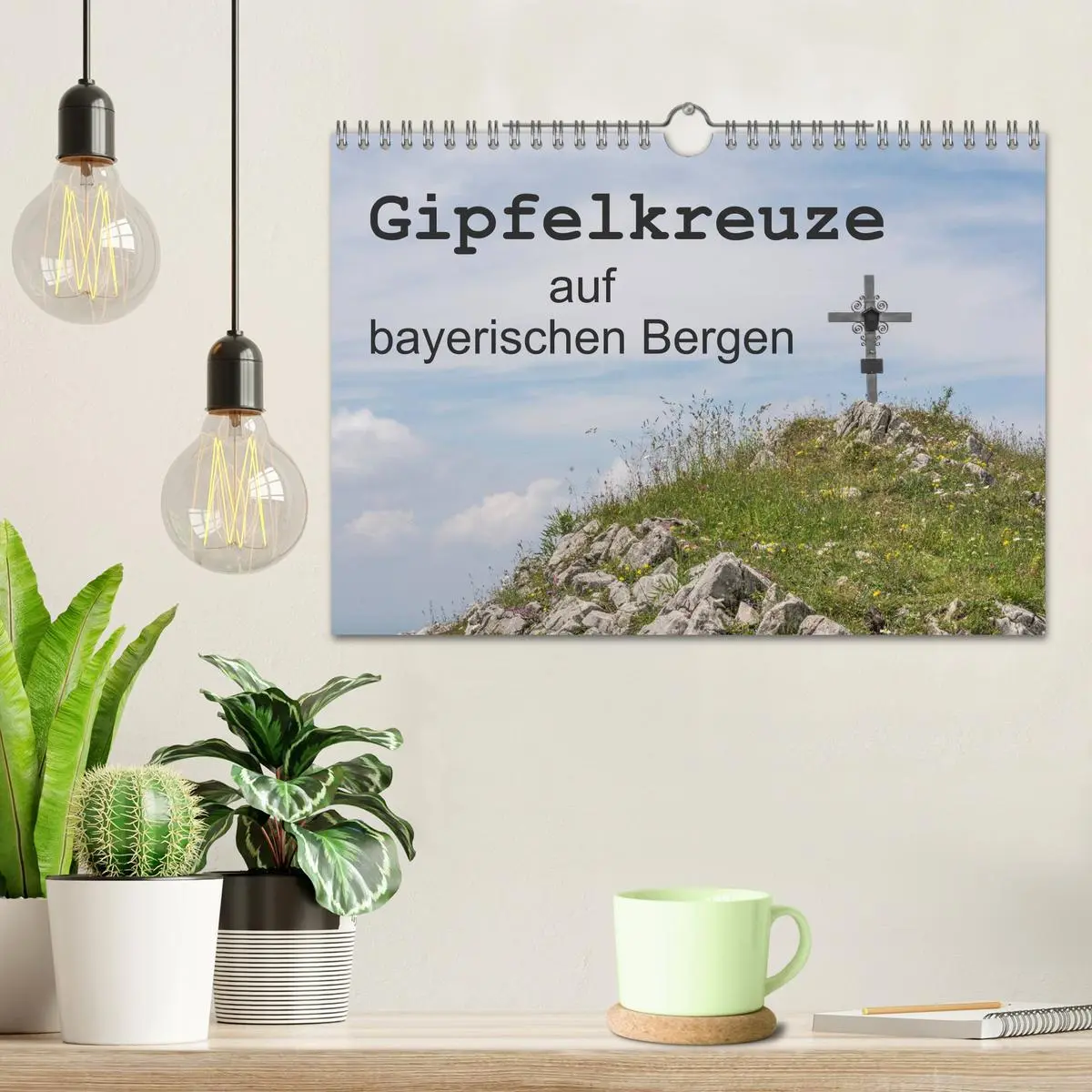 Bild: 9783457979075 | Gipfelkreuze auf bayerischen Bergen (Wandkalender 2026 DIN A4...