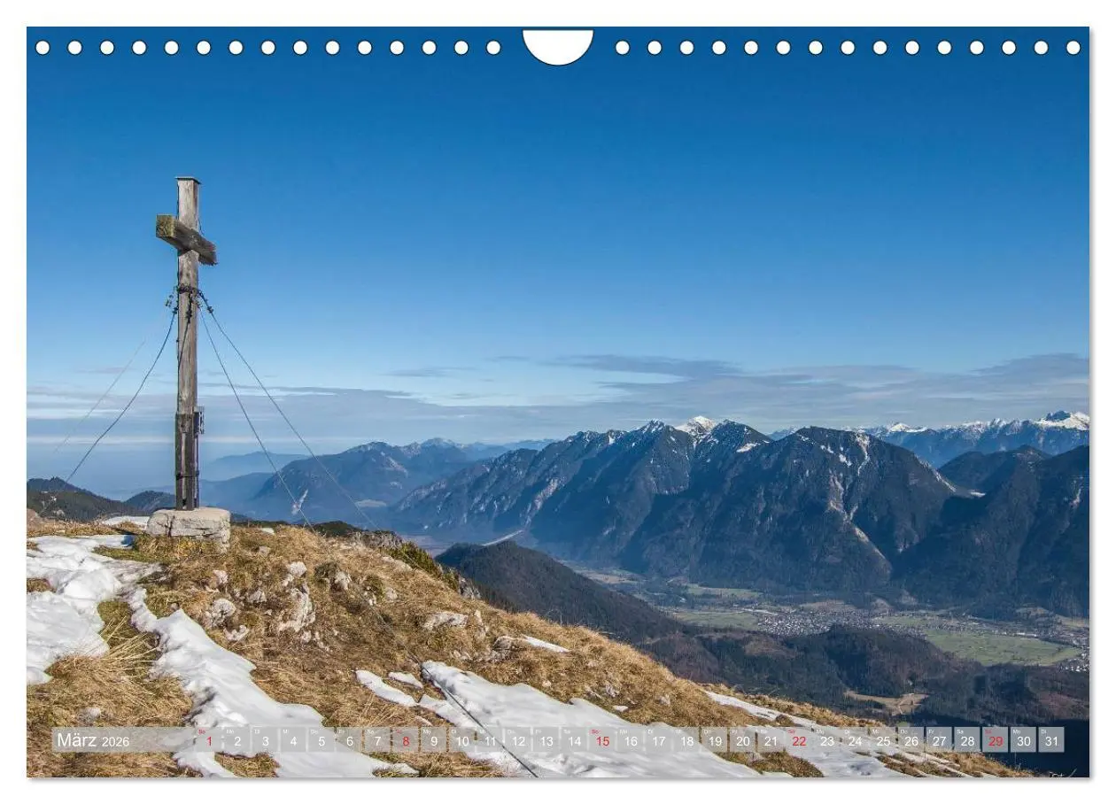 Bild: 9783457979075 | Gipfelkreuze auf bayerischen Bergen (Wandkalender 2026 DIN A4...