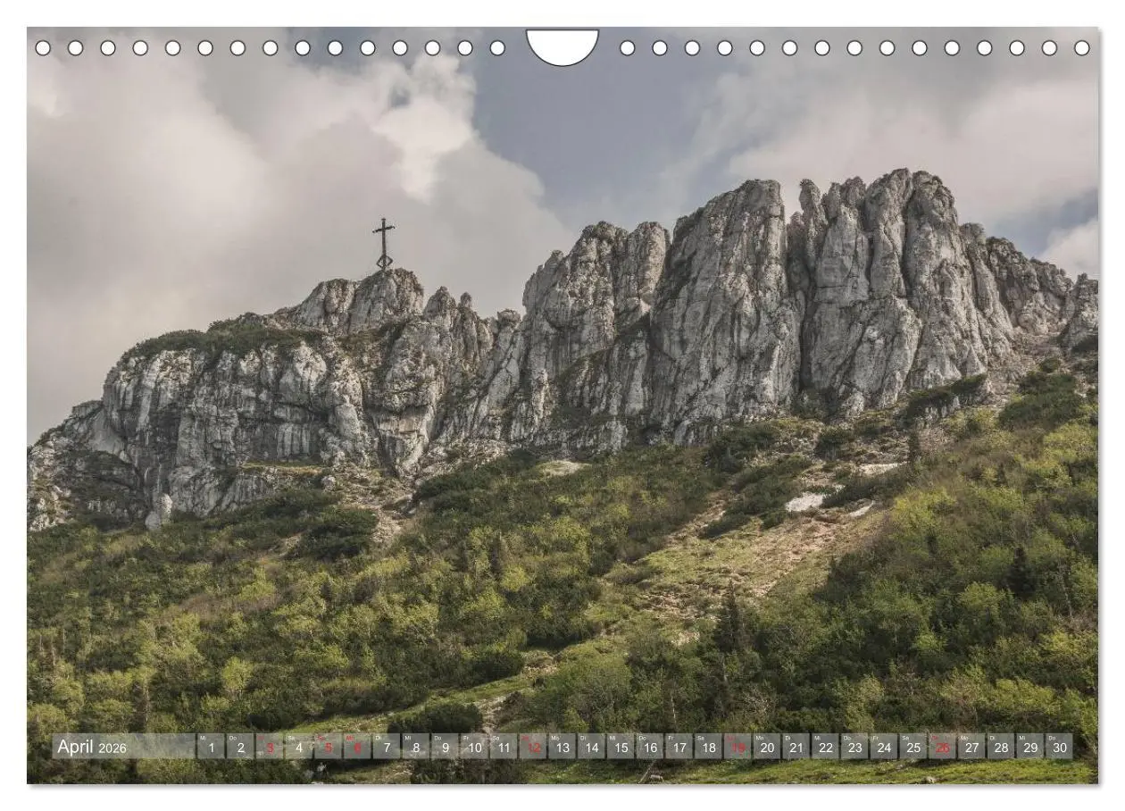 Bild: 9783457979075 | Gipfelkreuze auf bayerischen Bergen (Wandkalender 2026 DIN A4...