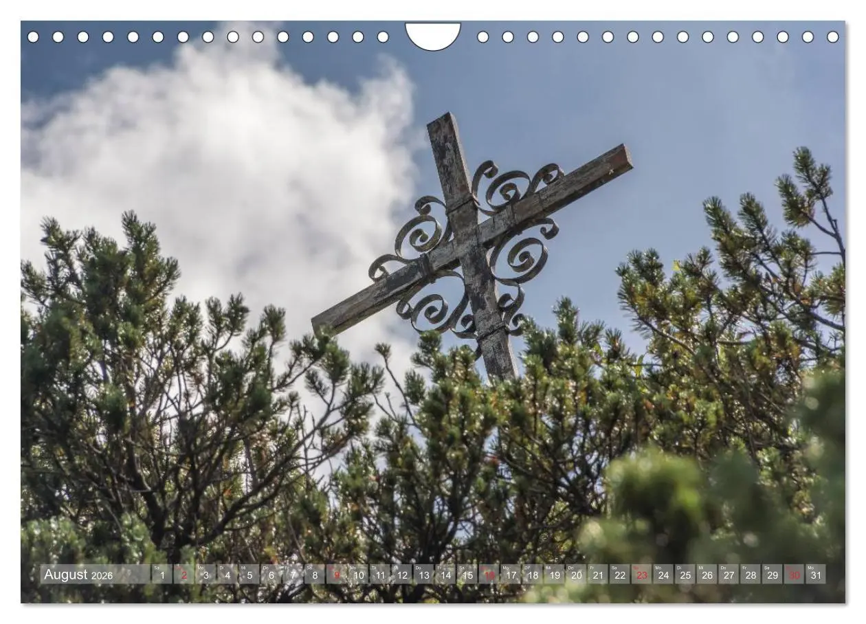 Bild: 9783457979075 | Gipfelkreuze auf bayerischen Bergen (Wandkalender 2026 DIN A4...