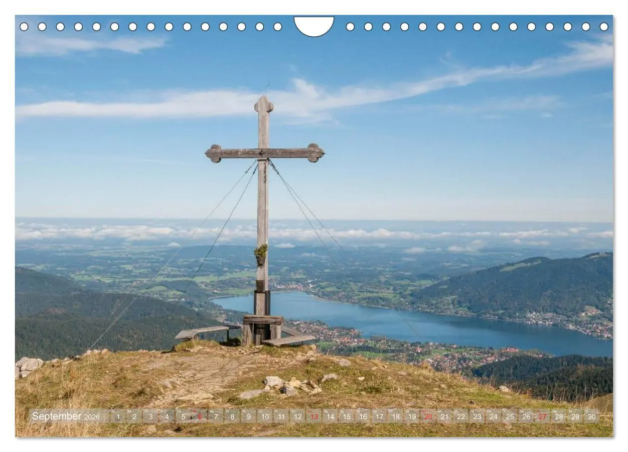 Bild: 9783457979075 | Gipfelkreuze auf bayerischen Bergen (Wandkalender 2026 DIN A4...