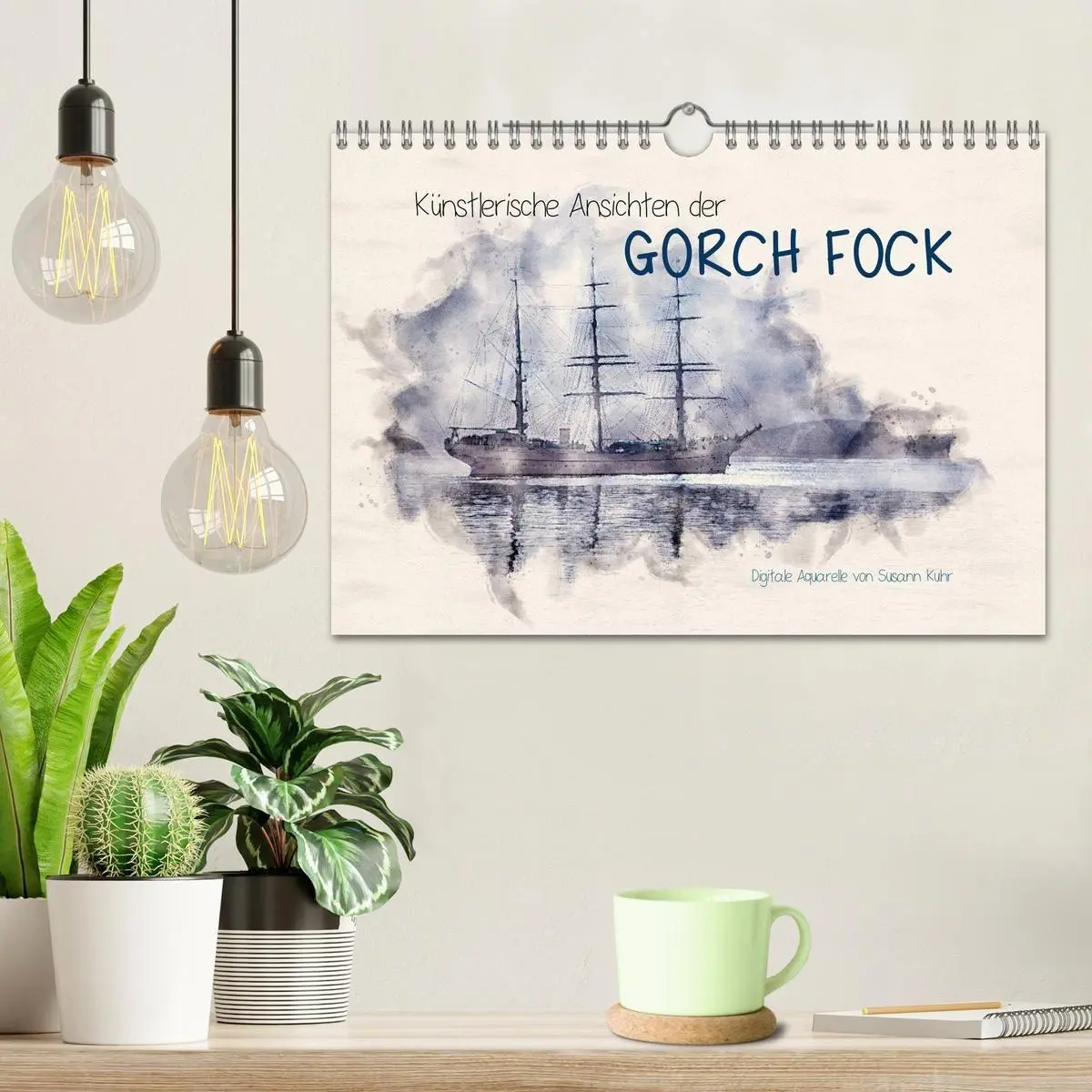 Bild: 9783569539075 | Künstlerische Ansichten der Gorch Fock (Wandkalender 2027 DIN A4...