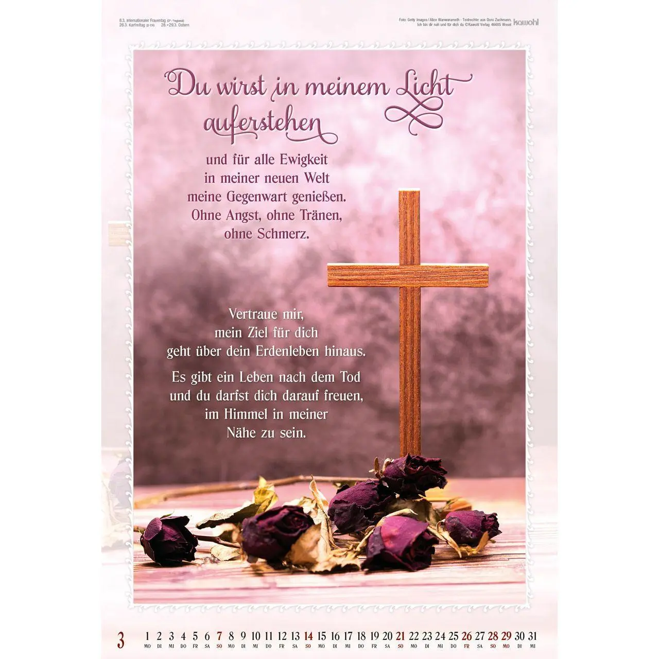 Bild: 9783754809075 | Ich bin da, dir ganz nah 2027 | Doro Zachmann | Kalender | 14 S.