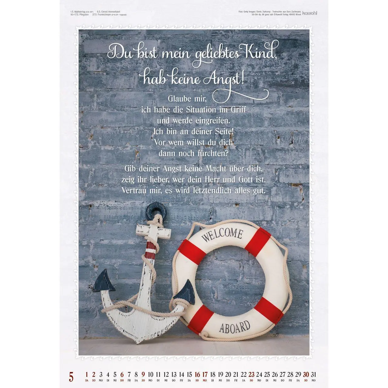 Bild: 9783754809075 | Ich bin da, dir ganz nah 2027 | Doro Zachmann | Kalender | 14 S.