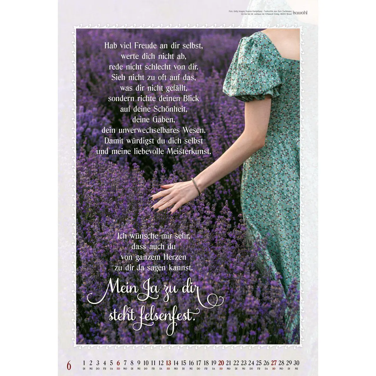 Bild: 9783754809075 | Ich bin da, dir ganz nah 2027 | Doro Zachmann | Kalender | 14 S.