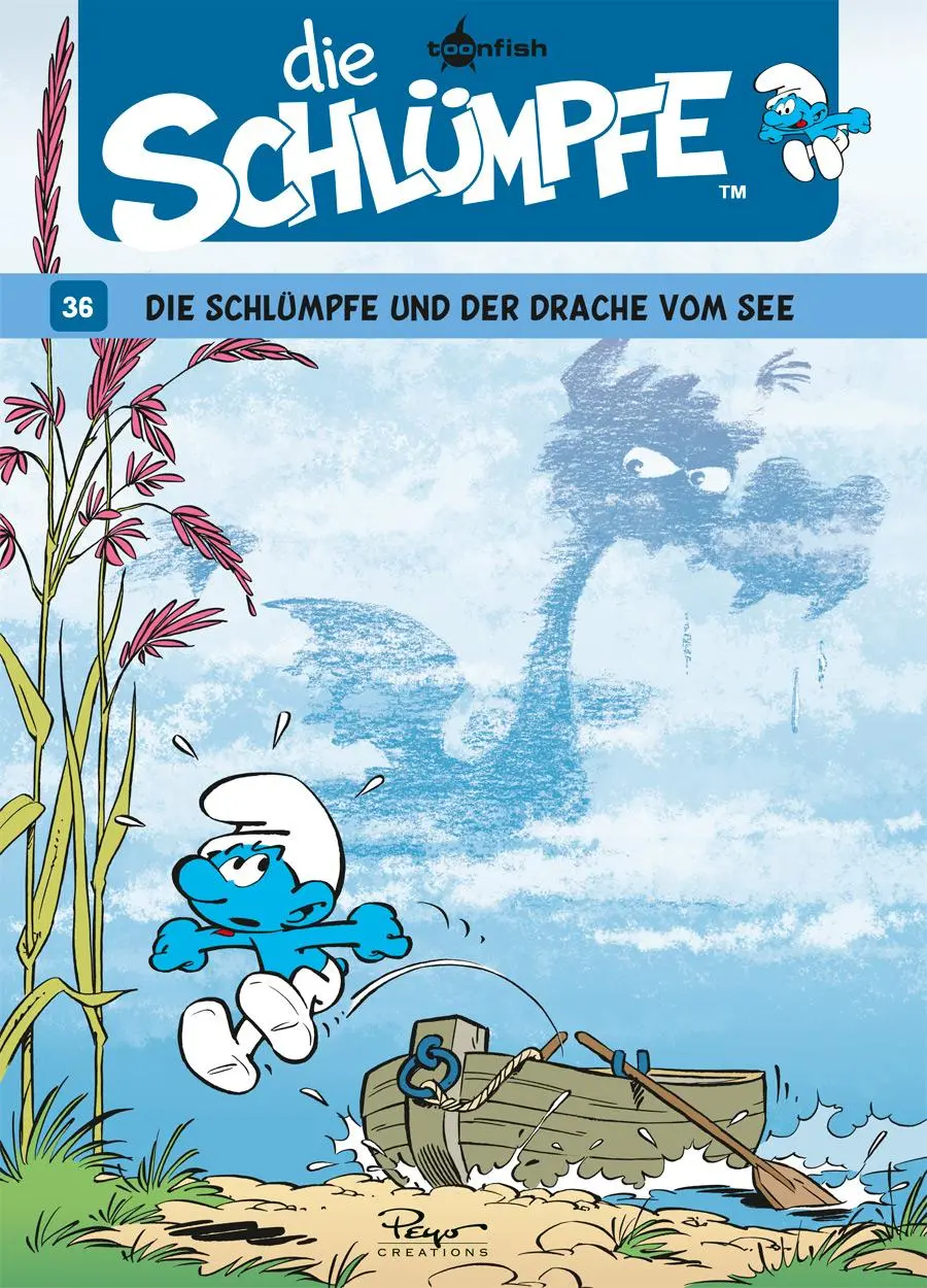 Cover: 9783958399075 | Die Schlümpfe 36. Die Schlümpfe und der Drache vom See | Peyo | Buch