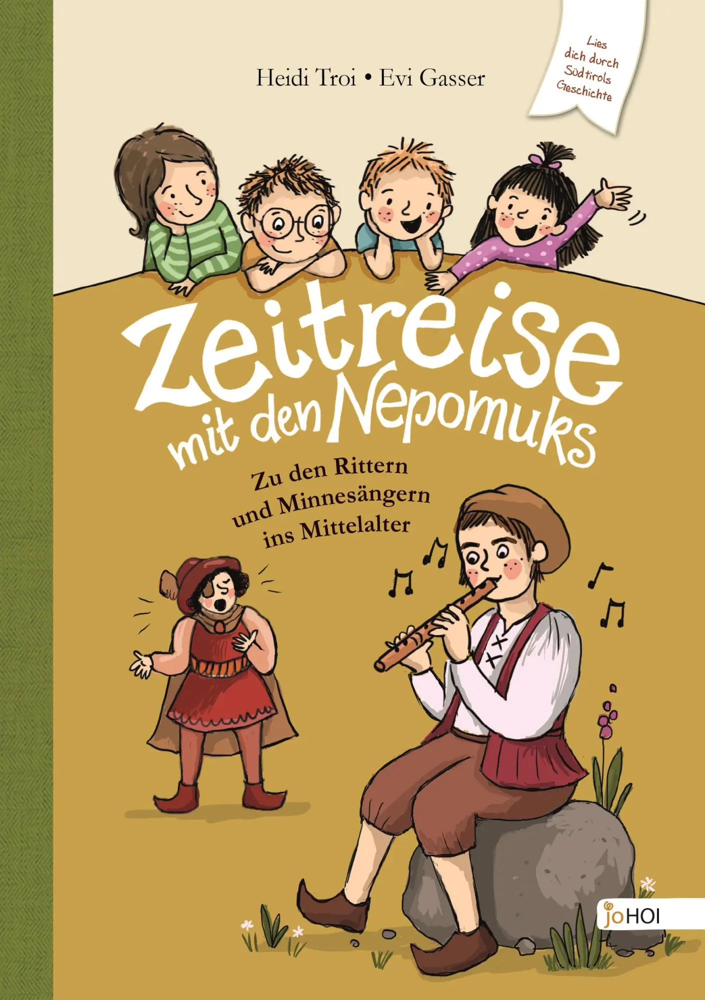 Cover: 9783985959075 | Zeitreise mit den Nepomuks - Zu den Rittern und Minnesängern ins...