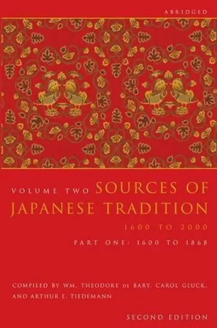 Cover: 9780231139175 | Sources of Japanese Tradition, Abridged | W T de Bary | Taschenbuch