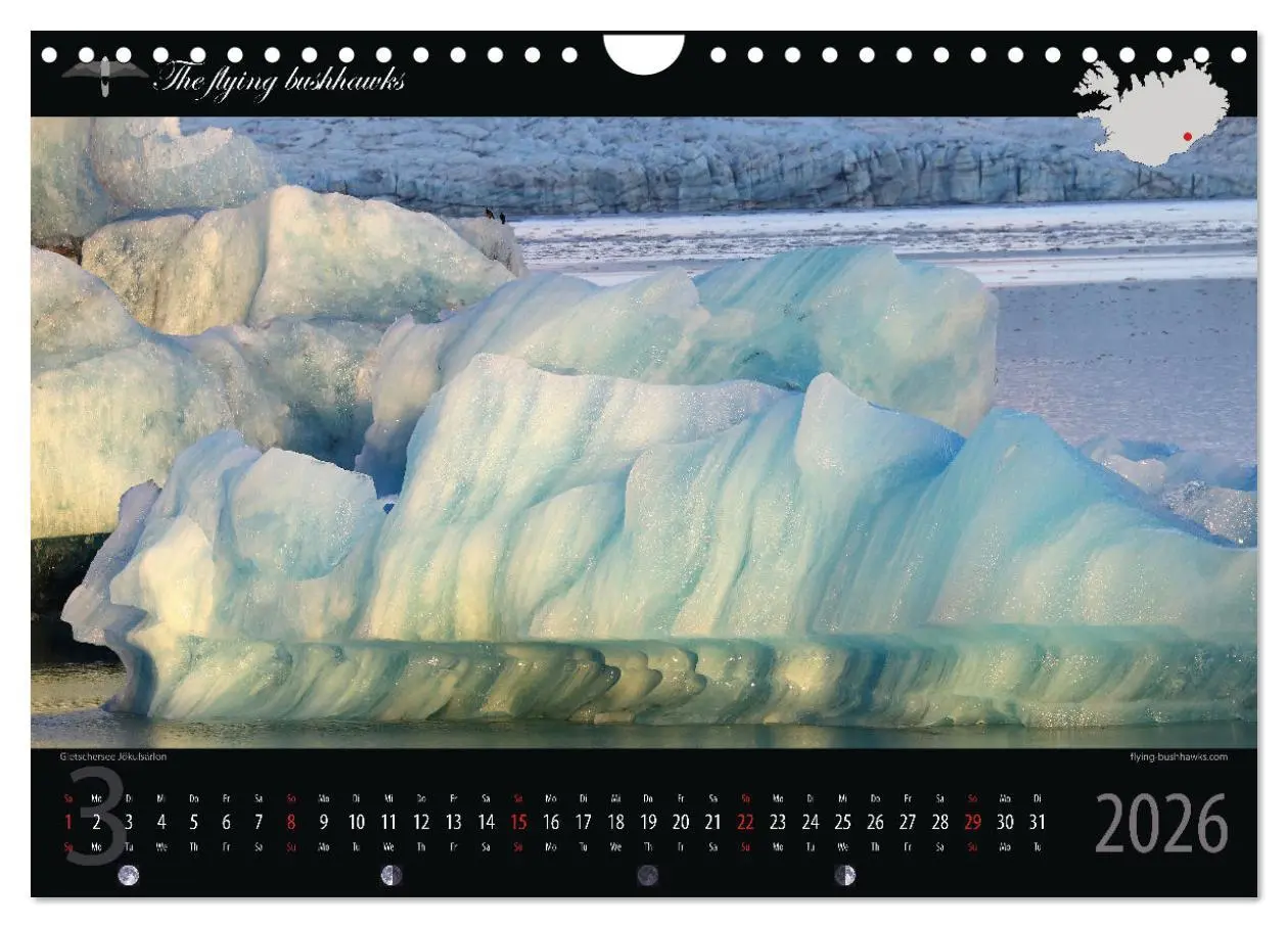 Bild: 9783457279175 | Island Blickwinkel 2026 (Wandkalender 2026 DIN A4 quer), CALVENDO...