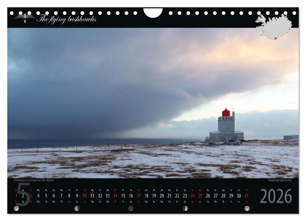 Bild: 9783457279175 | Island Blickwinkel 2026 (Wandkalender 2026 DIN A4 quer), CALVENDO...