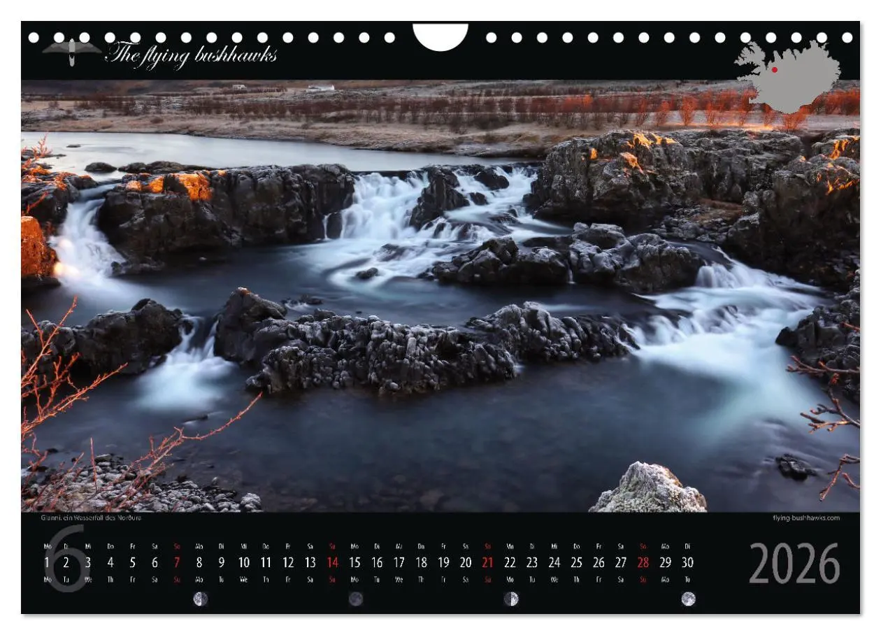 Bild: 9783457279175 | Island Blickwinkel 2026 (Wandkalender 2026 DIN A4 quer), CALVENDO...