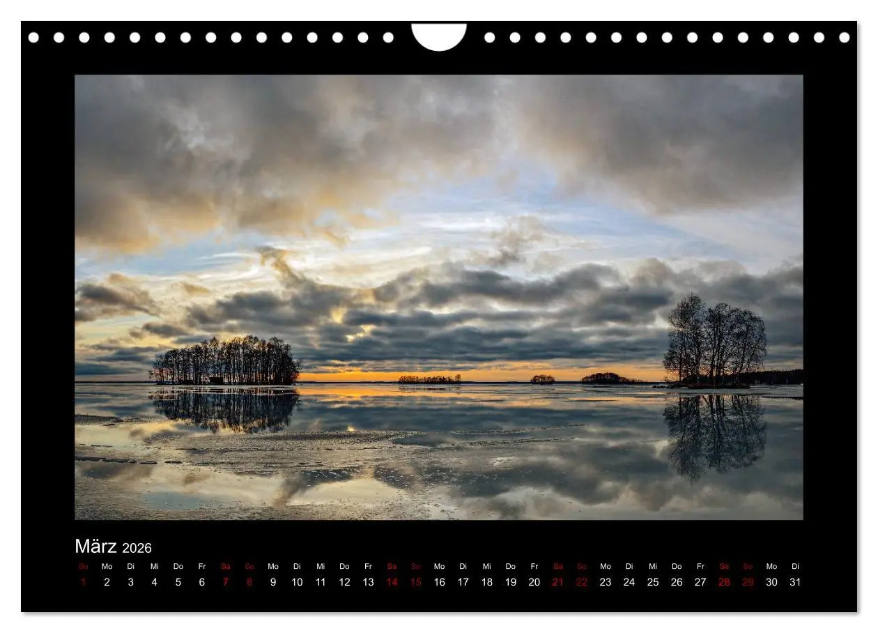 Bild: 9783457899175 | Finnland - Nordische Farbenspiele (Wandkalender 2026 DIN A4 quer),...