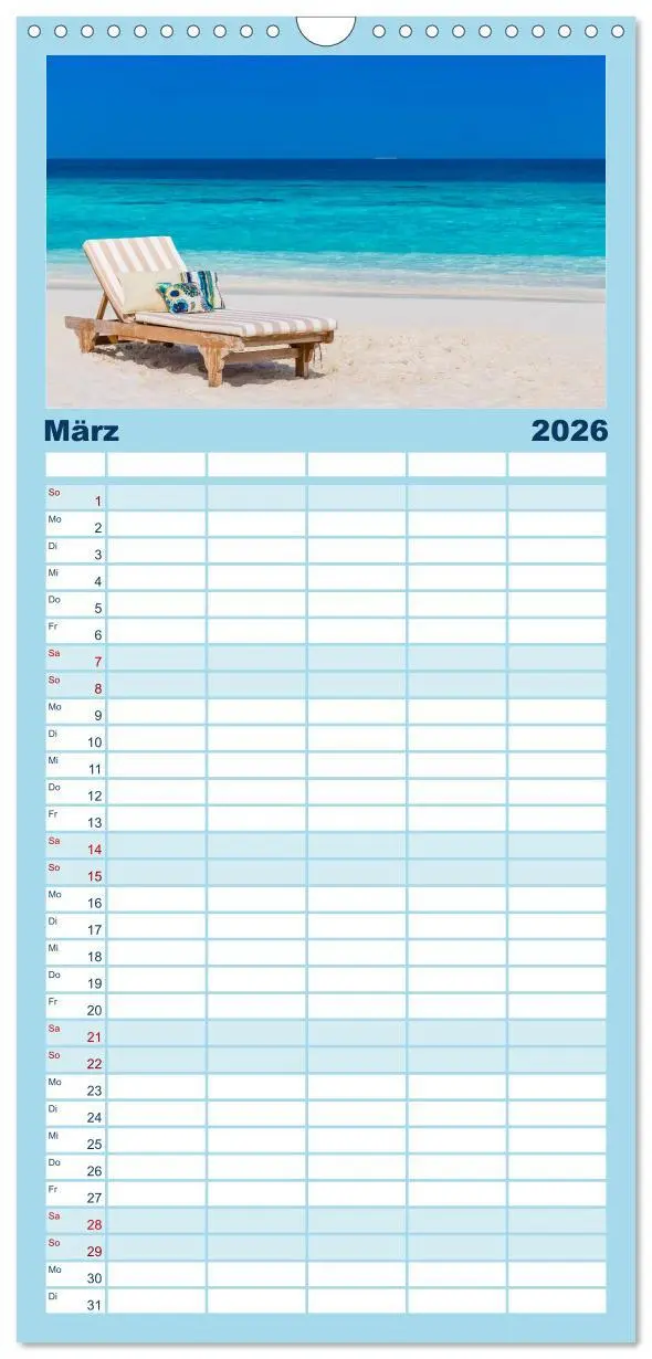 Bild: 9783516509175 | Familienplaner 2026 - Malediven - Inselparadies im Indischen Ozean...