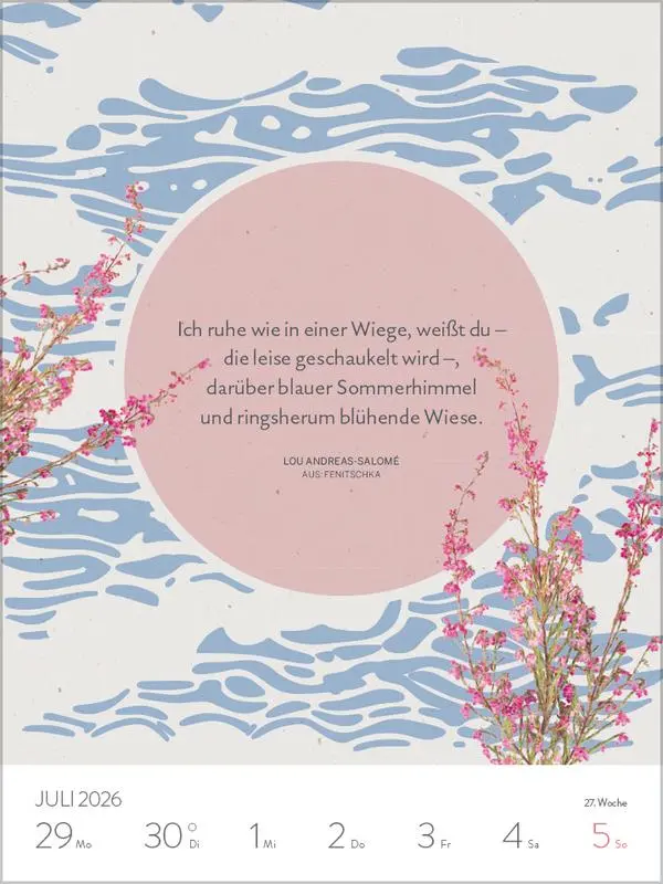Bild: 9783731889175 | Literaturkalender 2026 | Korsch Verlag | Kalender | 54 S. | Deutsch