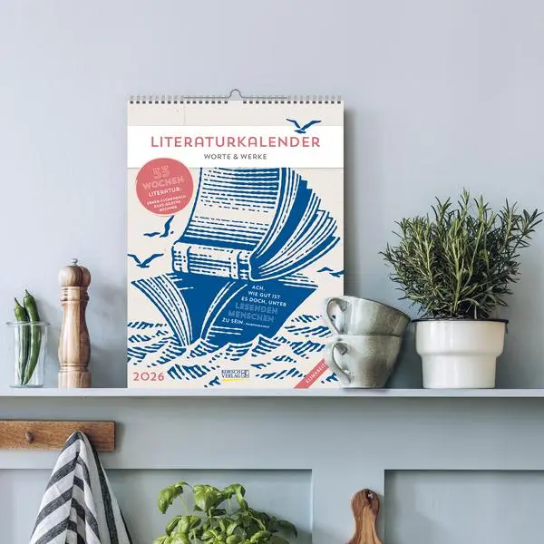 Bild: 9783731889175 | Literaturkalender 2026 | Korsch Verlag | Kalender | 54 S. | Deutsch