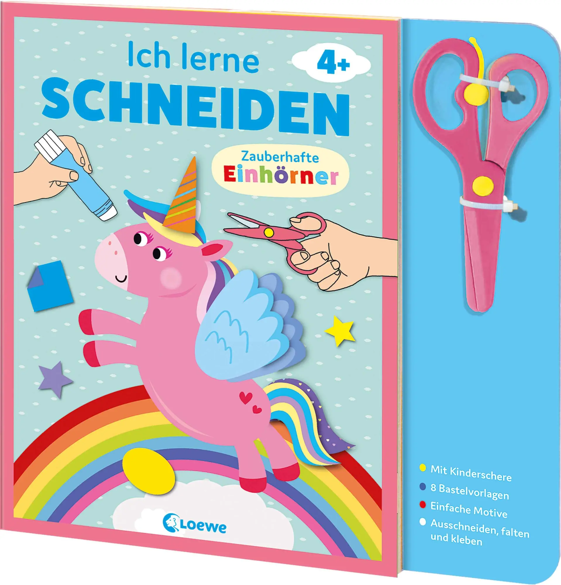 Cover: 9783743219175 | Ich lerne schneiden - Zauberhafte Einhörner | Taschenbuch | 32 S.