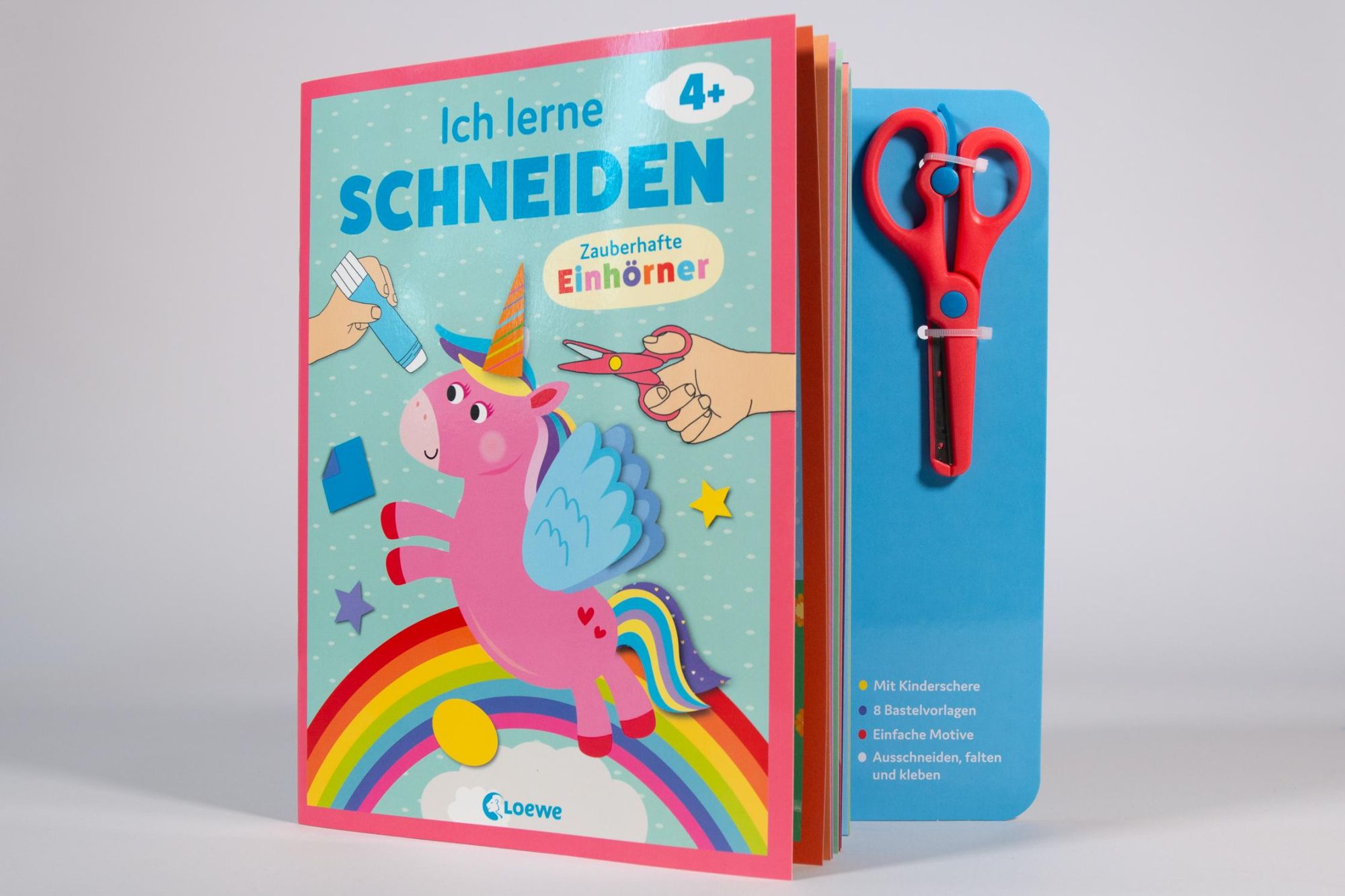 Bild: 9783743219175 | Ich lerne schneiden - Zauberhafte Einhörner | Taschenbuch | 32 S.