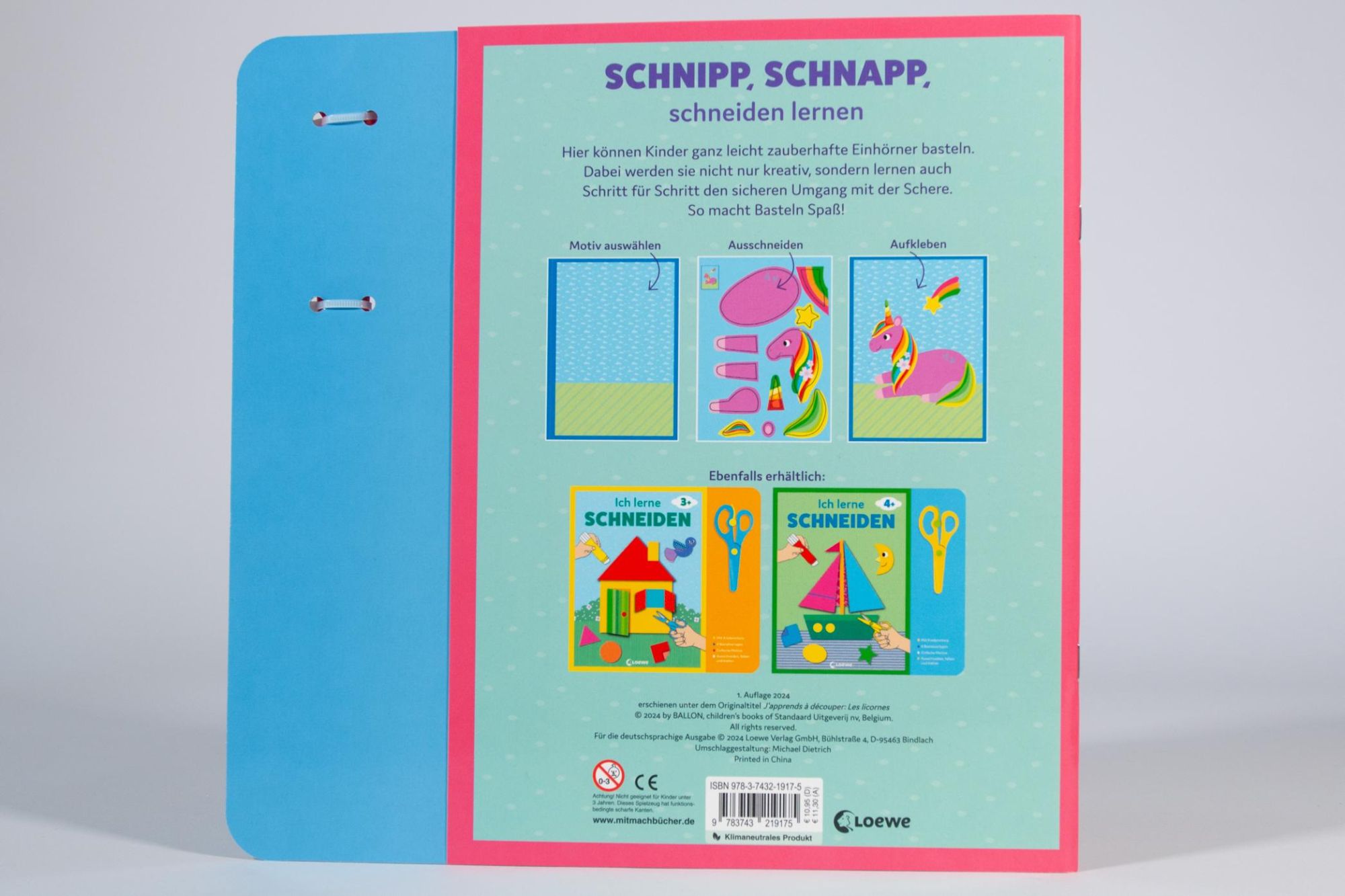 Bild: 9783743219175 | Ich lerne schneiden - Zauberhafte Einhörner | Taschenbuch | 32 S.