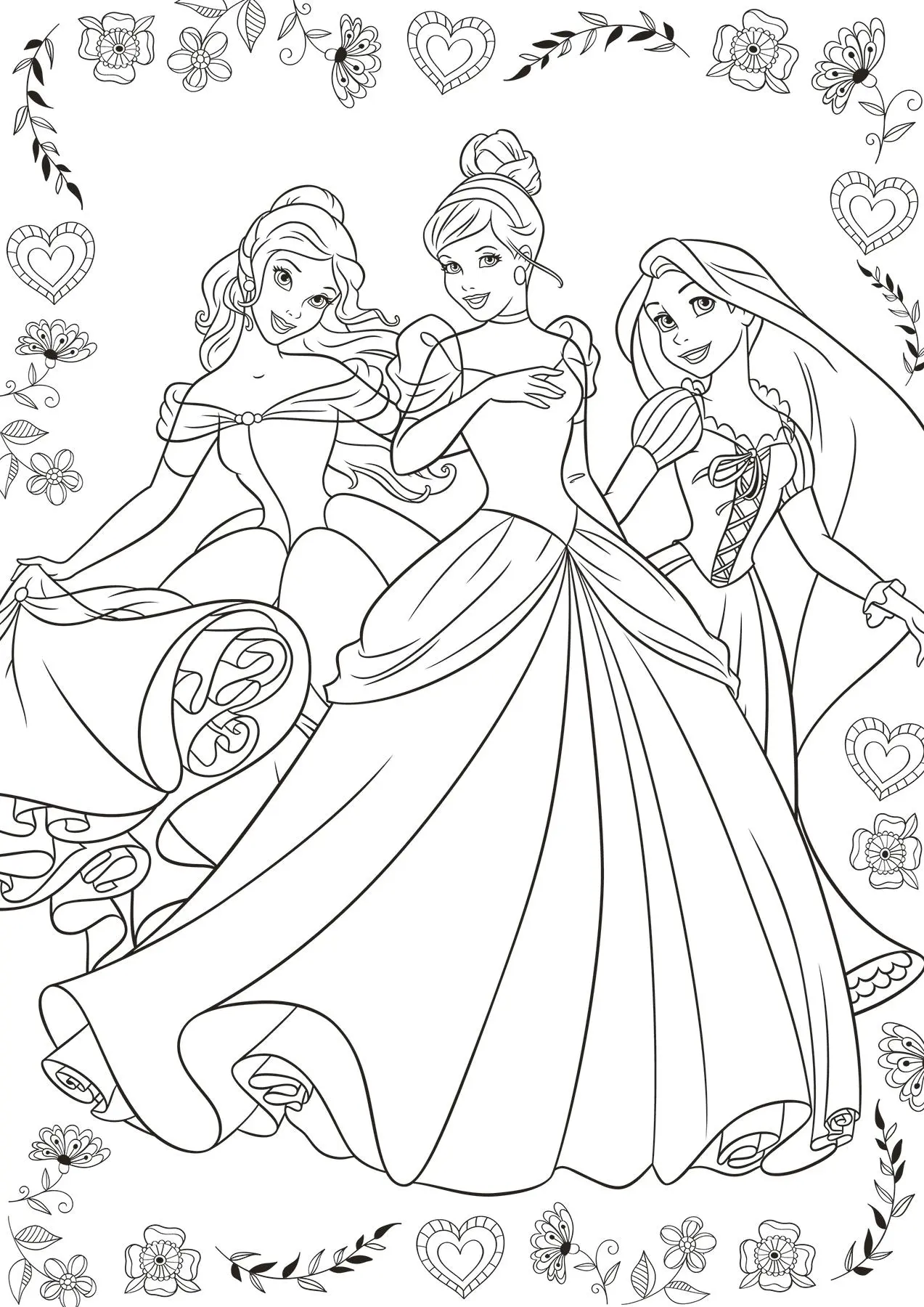 Bild: 9783833239175 | Disney Prinzessin Best of: Die schönsten Motive zum Ausmalen | Panini