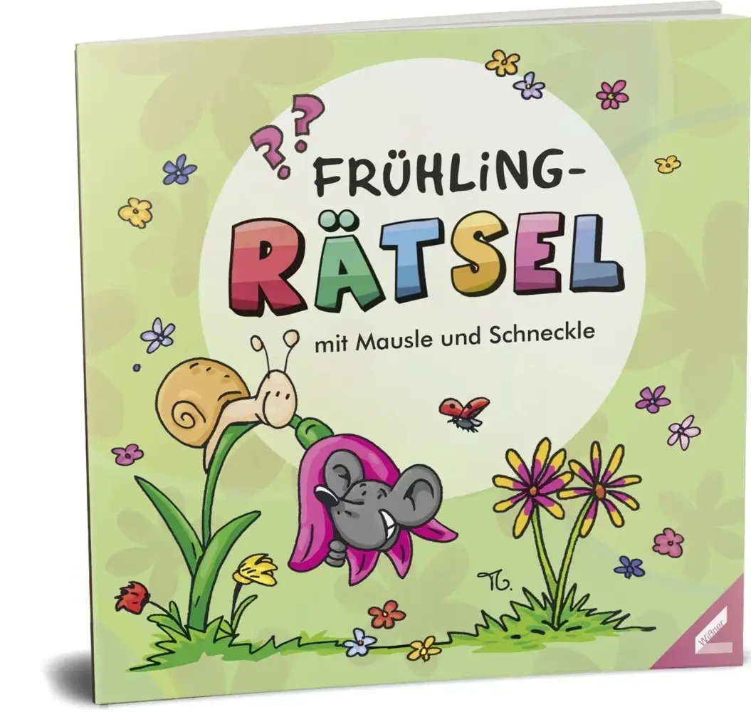 Cover: 9783867519175 | Frühling-Rätsel | mit Mausle und Schneckle | Lisa Schwenk | Buch