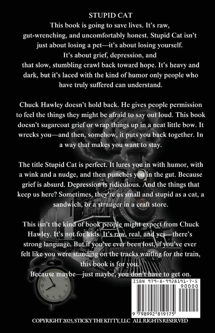 Rückseite: 9798992819175 | Stupid Cat | Chuck Hawley | Taschenbuch | Englisch | 2025