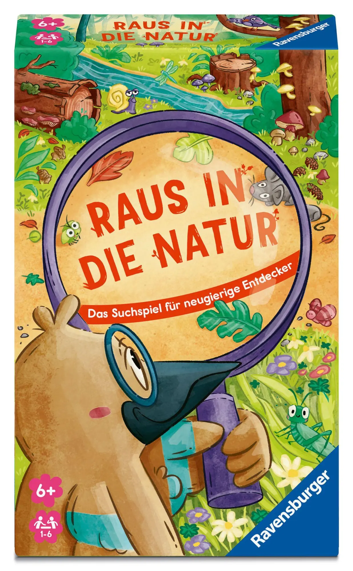 Cover: 4005556249275 | Raus in die Natur - Reisespiel ab 6 Jahre | Kai Haferkamp | Spiel